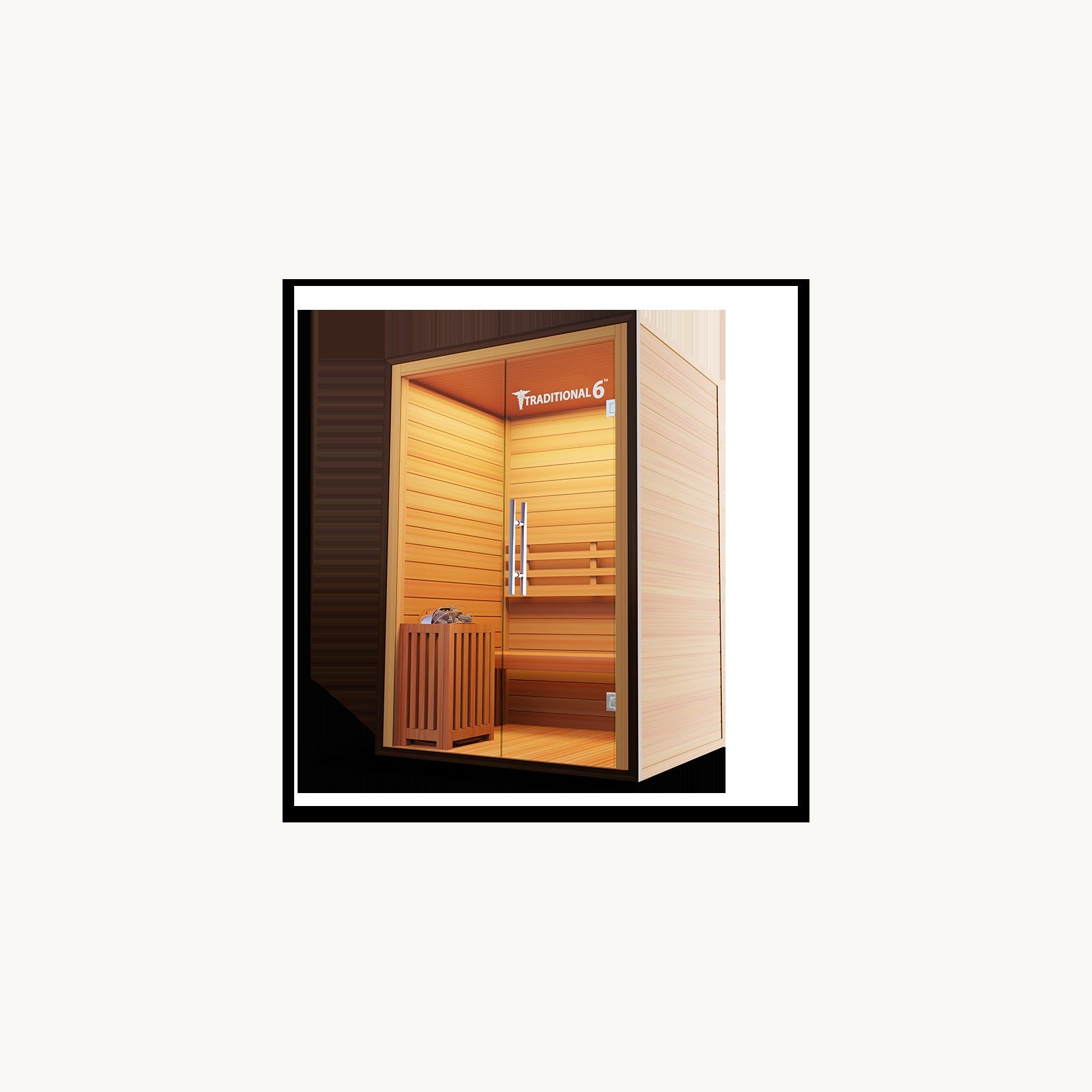 Framed studio hero - Modern Reform | Traditional 6™ | 2-Person Steam Sauna