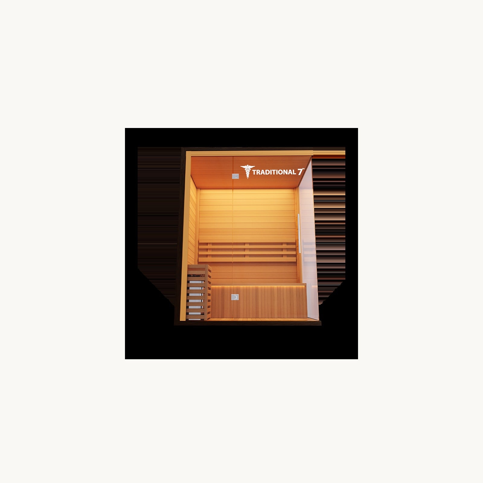 Framed studio hero - Modern Reform | Traditional 7™ | 3-Person Steam Sauna