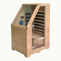 Clean studio hero - PlayMakar | Canadian Hemlock | 1-Person Infrared Sauna