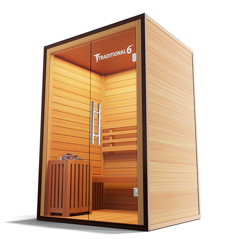 Modern Reform | Traditional 6™ | 2-Person Steam Sauna product image