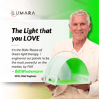 Lumara | Illuminate Green | Red Light Panel