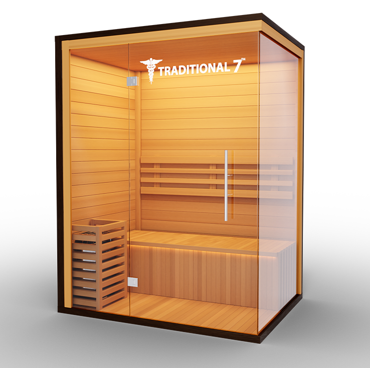 Modern Reform | Traditional 7™ | 3-Person Steam Sauna product image