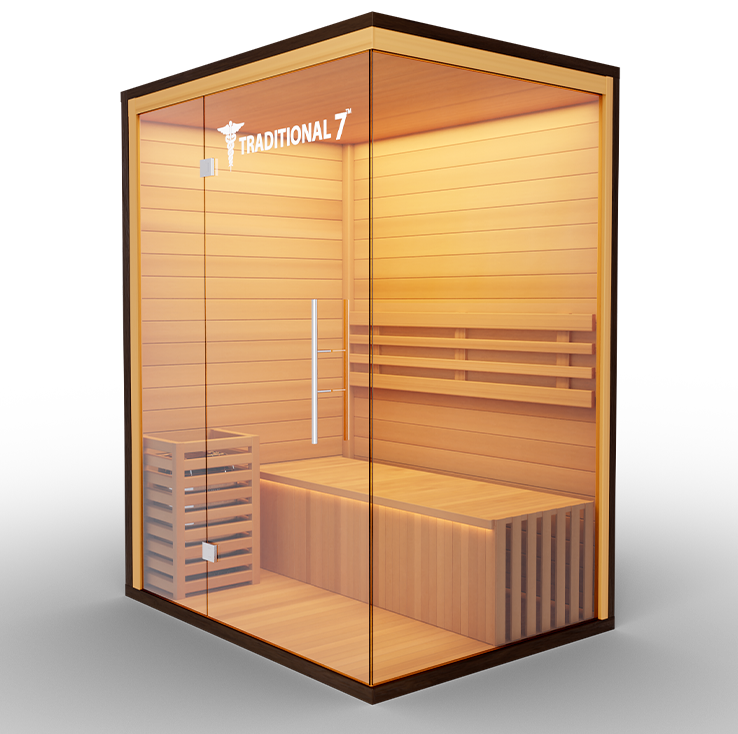 Modern Reform | Traditional 7™ | 3-Person Steam Sauna product image