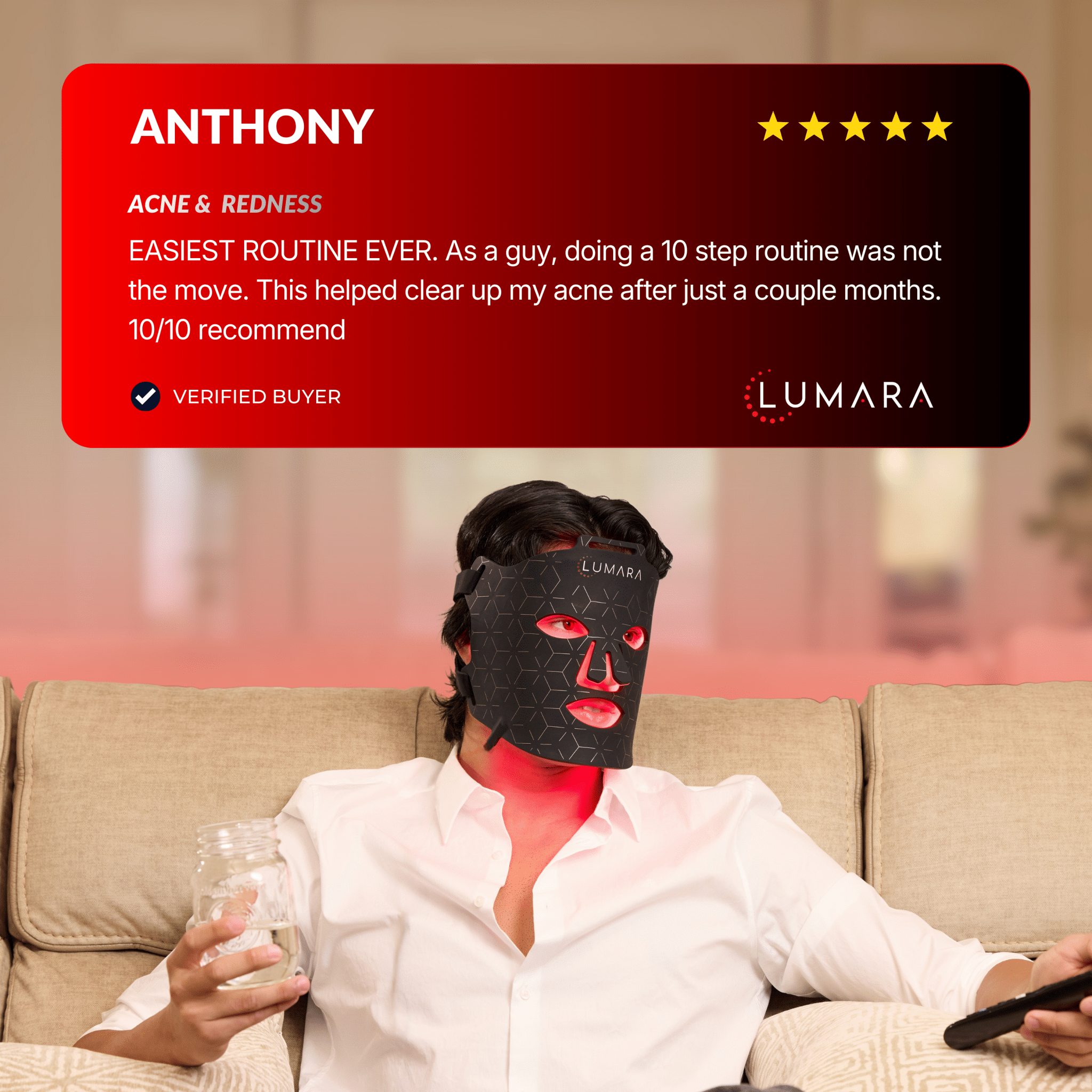 Lumara | VISO | Red Light Therapy Mask