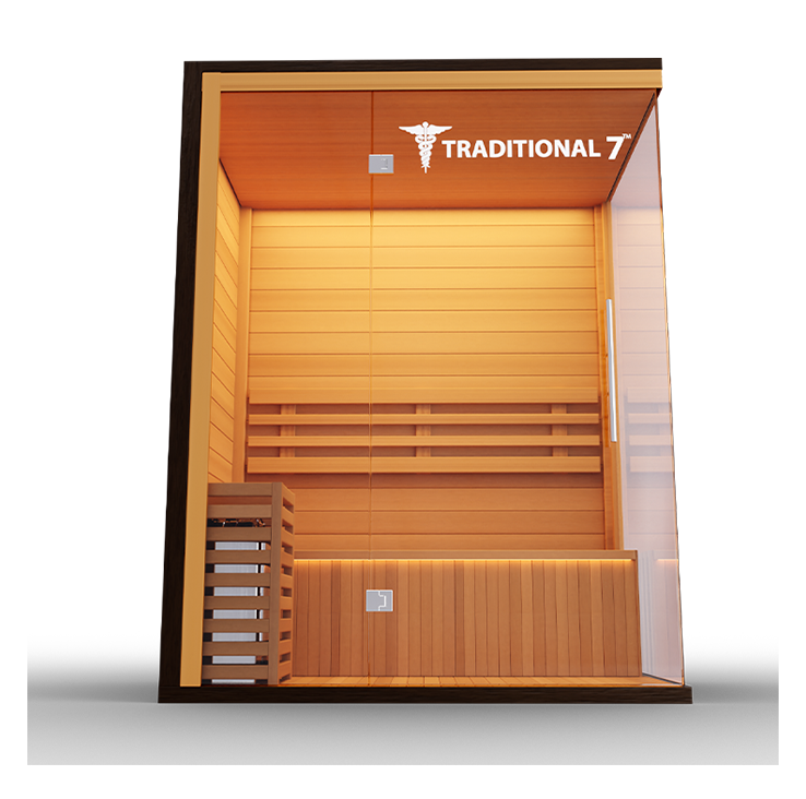 Modern Reform | Traditional 7™ | 3-Person Steam Sauna product image