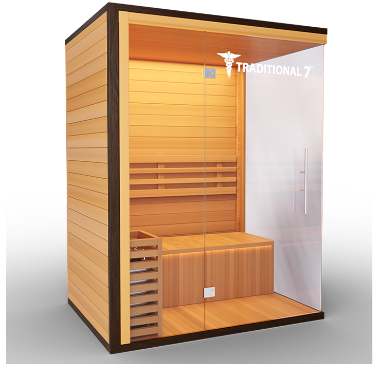 Modern Reform | Traditional 7™ | 3-Person Steam Sauna product image