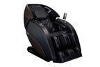 Kyota Nokori M980 Syner-D massage chair in Black, front three-quarter view