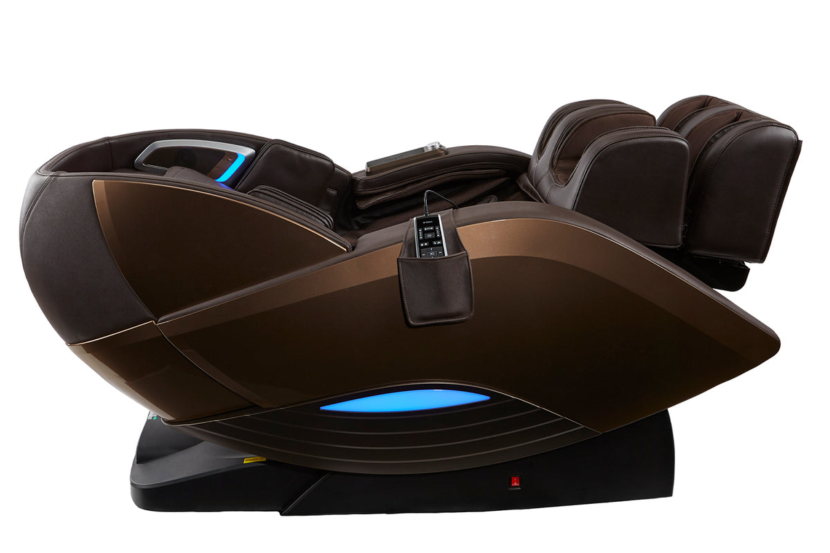 Kyota Yutaka M898 in Brown, reclined side view