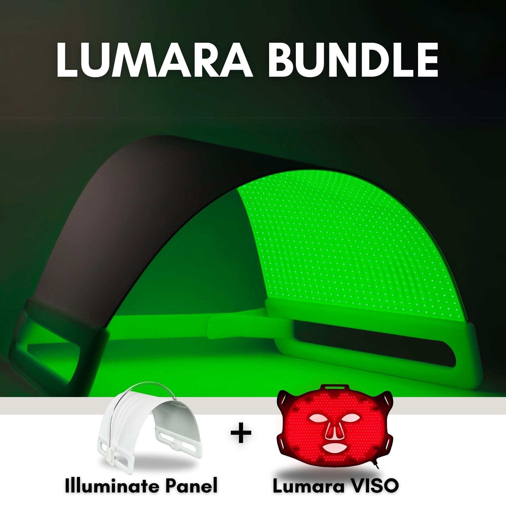 Lumara | Illuminate Green | Red Light Panel