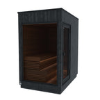 Thermasol Nordic Misty Small outdoor sauna, right door, electric heater