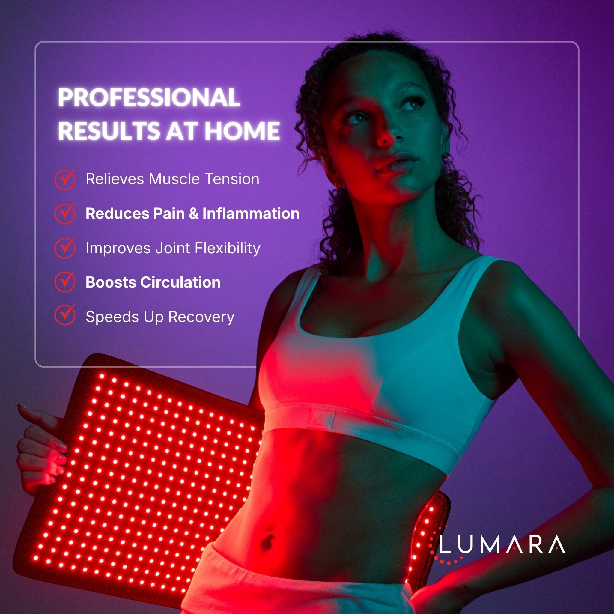 Lumara | Therapy Pad | Red Light Pad
