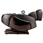 Kyota Hatsumei M900 in Dark Brown, side view with footrest extended