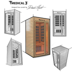 Modern Reform | Medical 3™ | Personal Full Spectrum Infrared Sauna product image