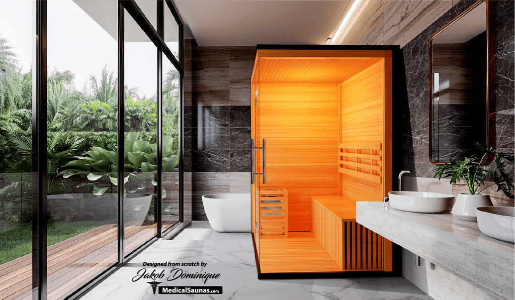 Modern Reform | Traditional 7™ | 3-Person Steam Sauna product image